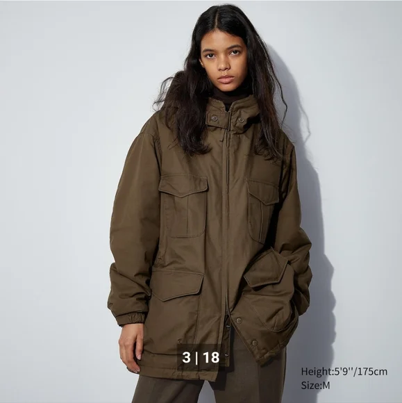 ENGINEERED GARMENTS X UNIQLO PUFFTECH Utility Jacket (HEATTECH